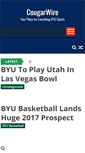 Mobile Screenshot of cougarwire.com